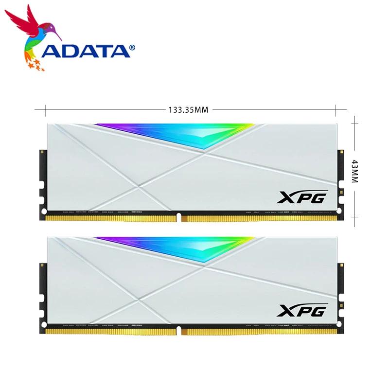 ũž ǻͿ   DDR4 RGB ޸ , XPG SPECTRIX D50, 3600MHz, 8GB, 16G, 3200MHz, 32GB ÷ ޸ , 2PCs